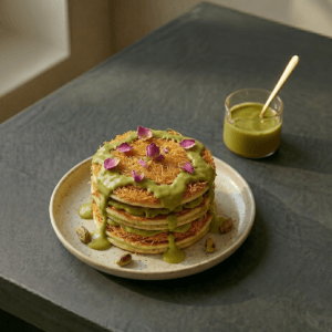 Crêpe Pistache Kunafa